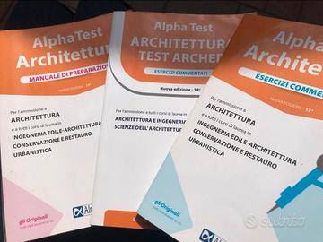 Libri per test di ingresso di Architettura 