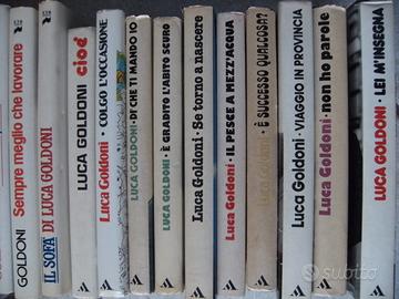 Lotto libri Luca Goldoni