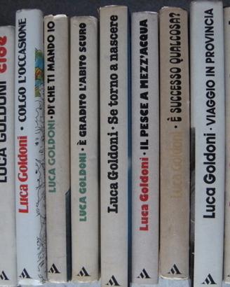 Lotto libri Luca Goldoni
