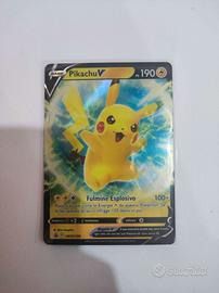 Pikachu V (SWSH 198) SWSH Black Star Promos - ITA