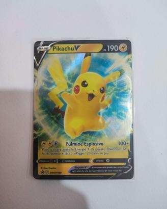 Pikachu V (SWSH 198) SWSH Black Star Promos - ITA