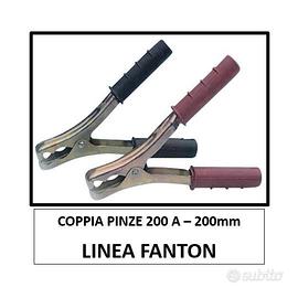 Pinze per cavi Batteria coppia R-N, Fanton, 200A