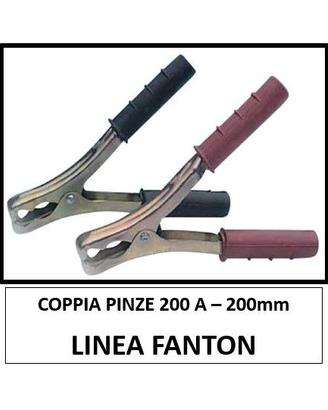 Pinze per cavi Batteria coppia R-N, Fanton, 200A
