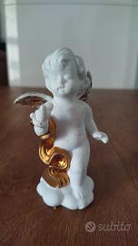 Angioletto in ceramica Bianca 