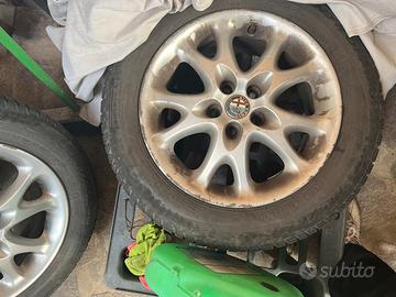 Gomme+cerchi Alfa Romeo invernali