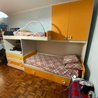 Letto a castello per 2/3 persone