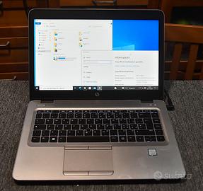 pc portatile HP EliteBook 840 G5 14 SSD256-10