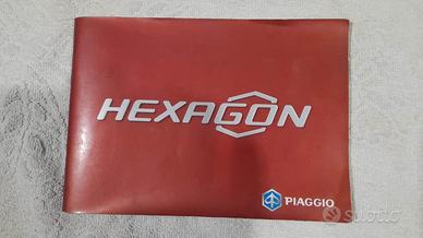 PIAGGIO HEXAGON Libretto Uso e Manutenzione