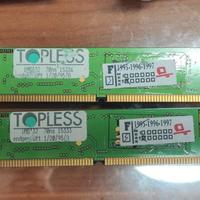 Coppia RAM Vintage SIMM 72-pin (8MB Totali)