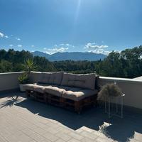 Divano in pallet impermeabile