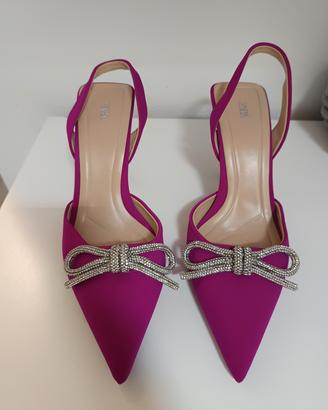 Slingback Zara fucsia n'41
