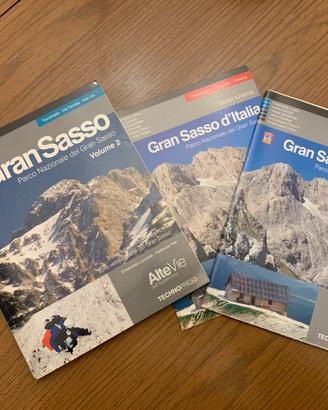 Guida Gran Sasso technopress con carte turistiche