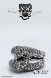 ANELLO NODO IN ORO 18kt. CON DIAMANTI NATURALI