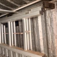 Scala italiana in alluminio I.P.P.I.S. A tre pezzi