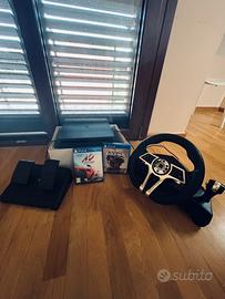 playstation 4 + volante + 2 videogiochi