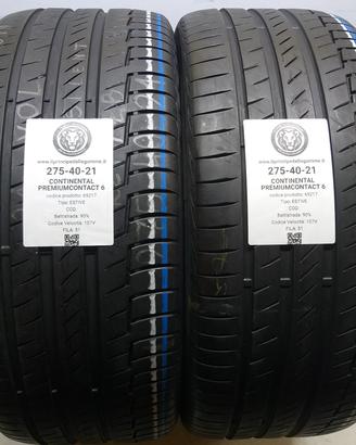 2 GOMME 275 40 21 CONTINENTAL A69217