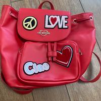 Zaino love Moschino rosso