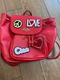 Zaino love Moschino rosso