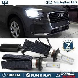Kit Fari Full Led Canbus per Audi Q2 Anabbaglianti