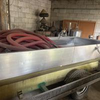 Carro per vendemmia con coclea