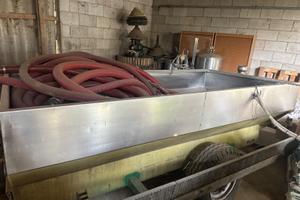 Carro per vendemmia con coclea