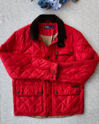 Polo Ralph Lauren-Giacca Trapuntata-Uomo-M-Rosso