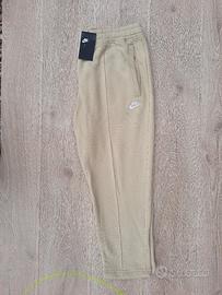 nike pantalone tuta beige XL