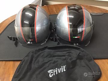 2 caschi semintegrali