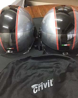 2 caschi semintegrali
