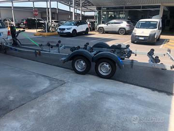 Carrello porta barca