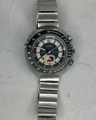 Sicura Chronographe Vintage 1970s 44mm Tachymeter