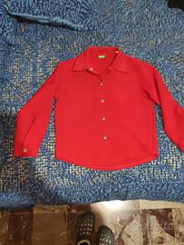 Benetton camicia pancia scoperta 