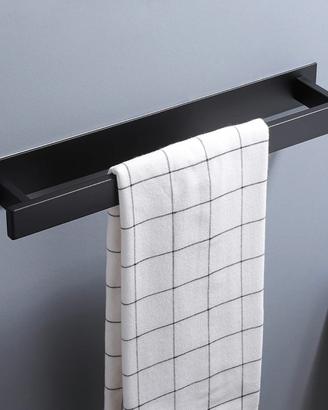 Portasciugamani per bagno inox Autoadesivo