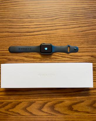 Apple Watch 6 44mm Space Grey Cinturino sport nero