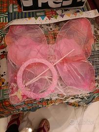 costume carnevale bimba 4 pz