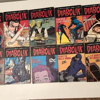 Lotto Diabolik 14 nri – annualità VIII – X – XI.