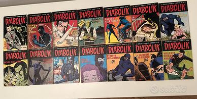 Lotto Diabolik 14 nri – annualità VIII – X – XI.