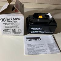 Batteria makita 18 v 6 ah