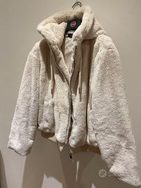 GIUBBOTTO DI PELLICCIA SINTETICA TAGLIA  S BEIGE