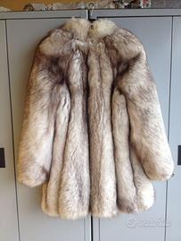 GIACCA PELLICCIA VOLPE ARGENTATA