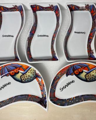 Sosabravo servizio da antipasti in ceramica