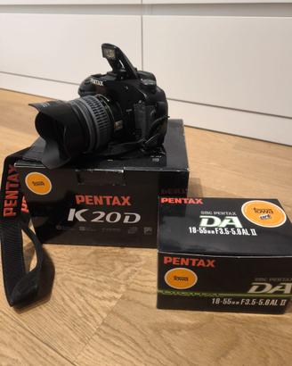 Pentax K20D + Obiettivo 18-55mm AL II - Tropicaliz