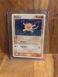 Pokemon TCG Mankey 38/112 Holo 2004 Italiano