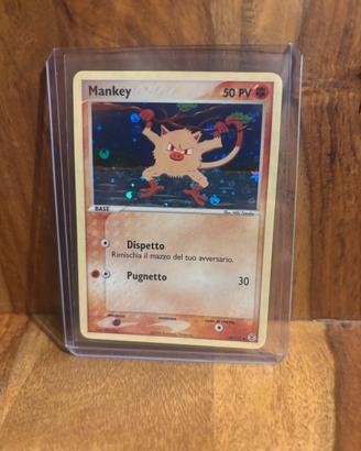Pokemon TCG Mankey 38/112 Holo 2004 Italiano