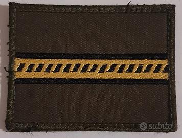 Patch Grado Maresciallo E.I. Con Velcro 6,5×5 cm