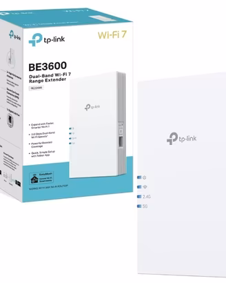 TP-Link Wifi7 BE3600 Ripetitore Dual Band