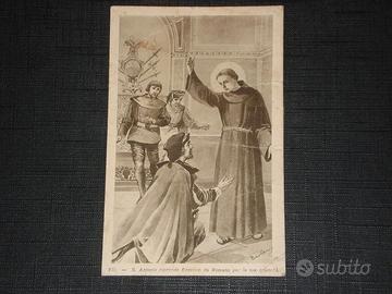 cartolina s san s. antonio abate riprende ezzelino