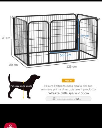 Recinto per cani