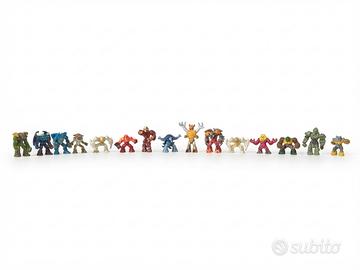 Lotto action figure gormiyi varie serie e tribu