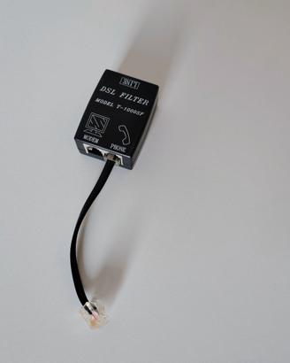 Filtro ADSL Splitter T-1000SF con Cavo RJ11